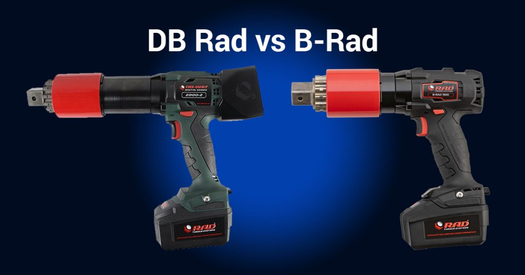 RAD Digital DB Vs B-RAD Battery Torque Wrench - Maxpro Corporation